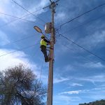 INSTALACION DE LUMINARIAS SUBURBANAS EN EL EJIDO LAURO VILLAR